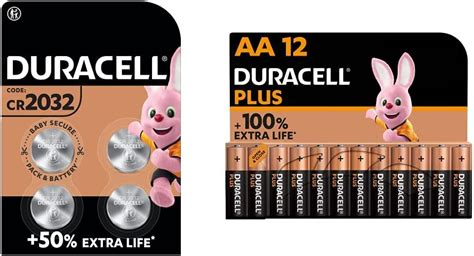 Duracell Specialty 2032 Lithium Coin Battery 3v Pack Of 4 With Baby