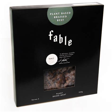 Fable Plant Based Braised Beef 250g Woolworths