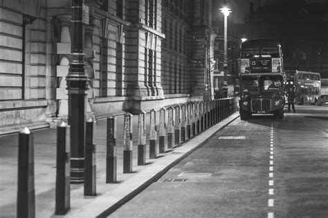 Free Photo Black And White Vintage London Bus By Negativespace