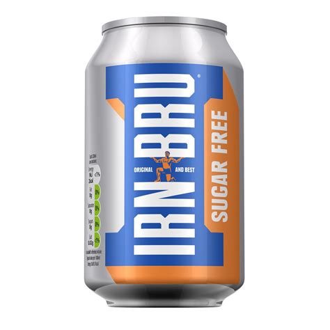 Barrs Sugar Free Irn Bru 330ml 24 Pack