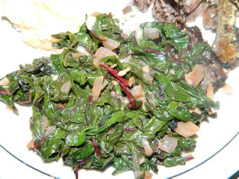 Maybe you would like to learn more about one of these? Sugar Ant's kitchen: Sauteed Swiss Chard