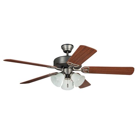 Ceiling fans are present in most of the houses all over india, and no room is without a fan. Builder Deluxe - 52" Ceiling Fan in Antique Nickel ...
