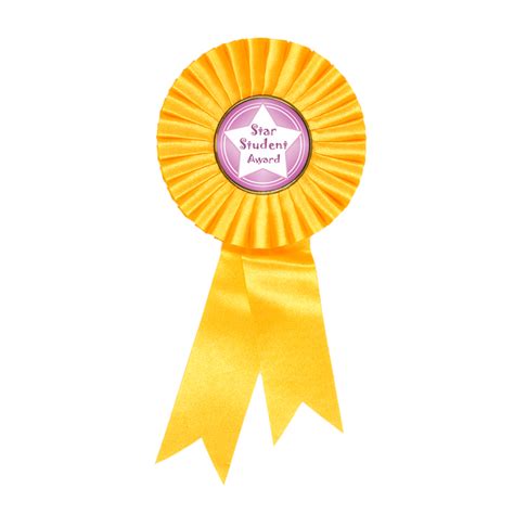 Yellow Rosettes 4 Sizes Ribbons And Rosettes Nq Plaques And Trophies