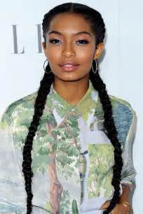 The Ante Of Yara Shahidis Epic Two Tone Eyeshadow Pink On The Top Lids Blue On The Bo Two