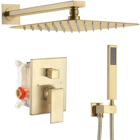 Buy Thermostatic Mixer Shower System Anti Scald Shower Set With