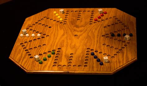 Handmade Oak Aggravation Board Game 6 Player Etsy