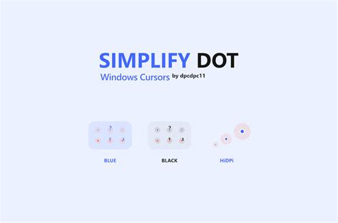 Simplify Dot Windows Cursors By Dpcdpc11 On Deviantart