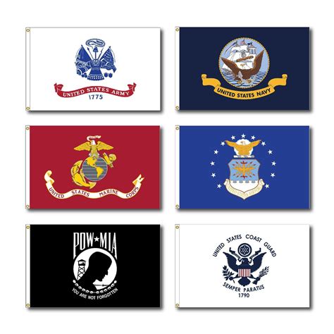 Armed Forces Flags Durable Outdoor Polyester Military Flags Fly Me Flag