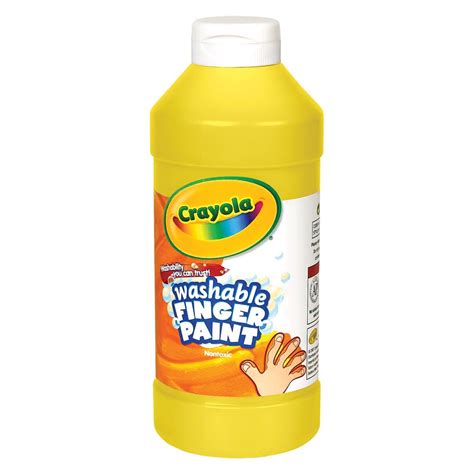 Crayola® Washable Bright Color Non Toxic Finger Paint 32 Oz