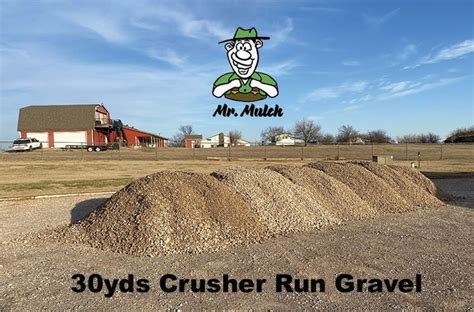 Crusher Run Driveway Gravel Delivered In Okc — Mr Mulch