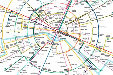 Nouvelle Carte Du Métro De Paris Une Consultation Plus Simple