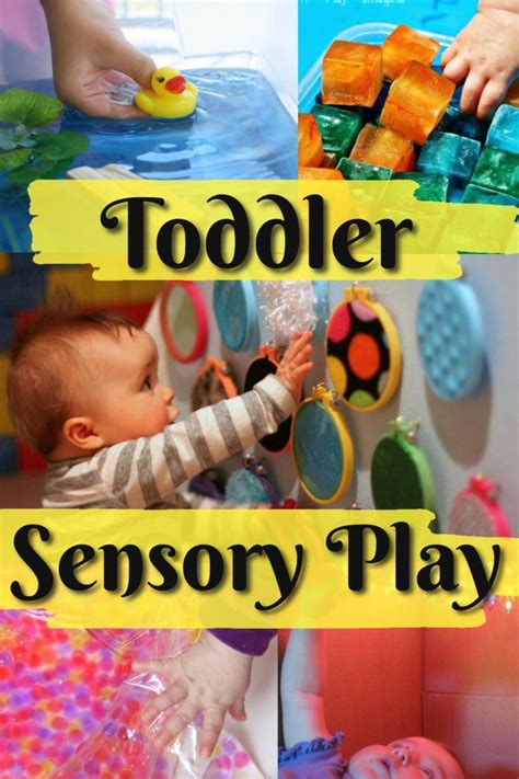 Cut them up and make hoop out of one and play bathtub basketball! Sensory Activities for Toddlers | Sensory activities ...
