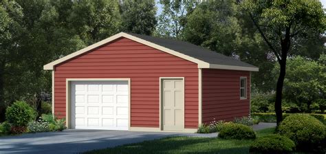 If you want to add instant curb appeal to your home. One Car Trussed Garage | 84 Lumber