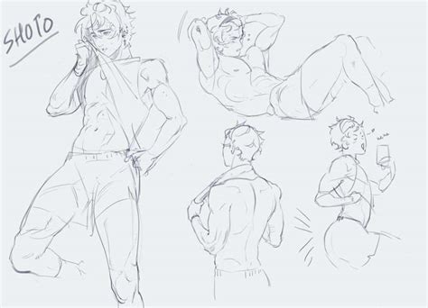 Shoto Sketches By Isa From Patreon Kemono