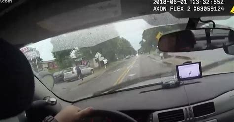 Georgia police officer fired after hitting suspect with patrol car