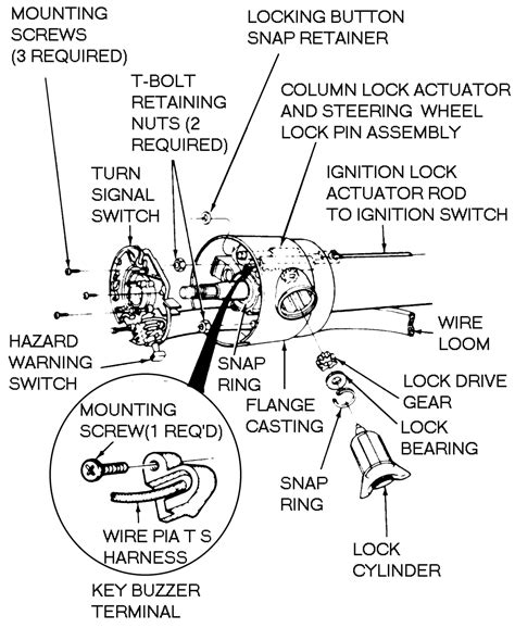 1988 ford ranger ignition wiring diagram. How do I replace the ignition actuator on a 1988 Ford F150 w/tilt? Is there a schematic ...