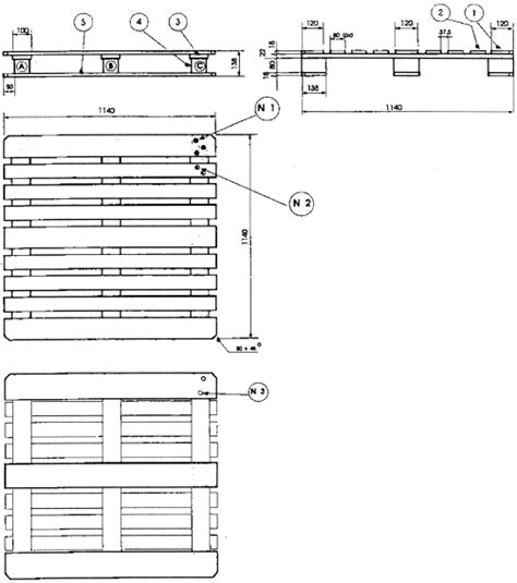 De cp (chemical pallet) pallets hebben 9 verschillende modellen. Palettes CP : palette CP3