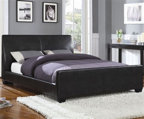 Double sided photo cushion handmade. Leather Queen Bed | Modern bedroom furniture, Queen ...