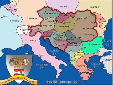 Imperio Austro Hungaro Mapa