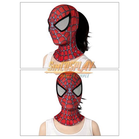 Female Spider Man Cosplay Suit Classic Tobey Maguire 3d Printed Edition