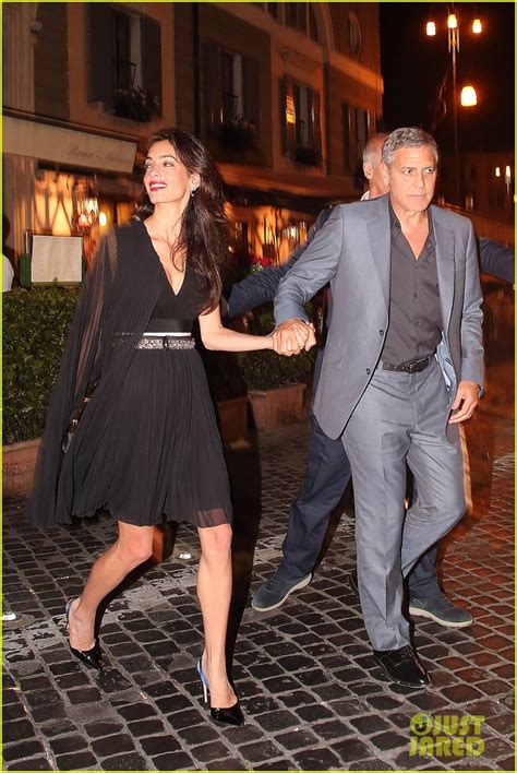 George Clooney And Amal Couple Up For Romantic Dinner In Italy Photo