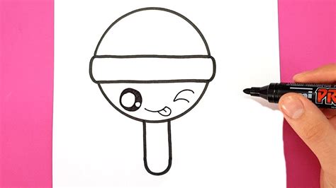 How To Draw A Lollipop Super Cute And Easy Cute Easy Drawings Easy