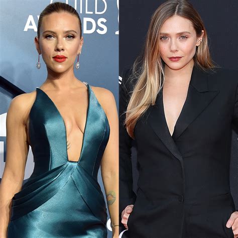 Elizabeth Olsen Weighs In On Scarlett Johanssons Disney Lawsuit E