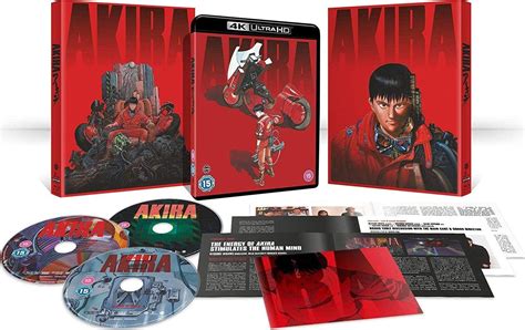 Akira Limited Edition 4k Uhd Blu Ray Amazonca Mitsuo Iwata