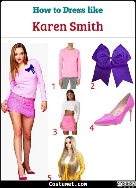 Karen Smith Mean Girls Costume For Cosplay Halloween Mean Girls My