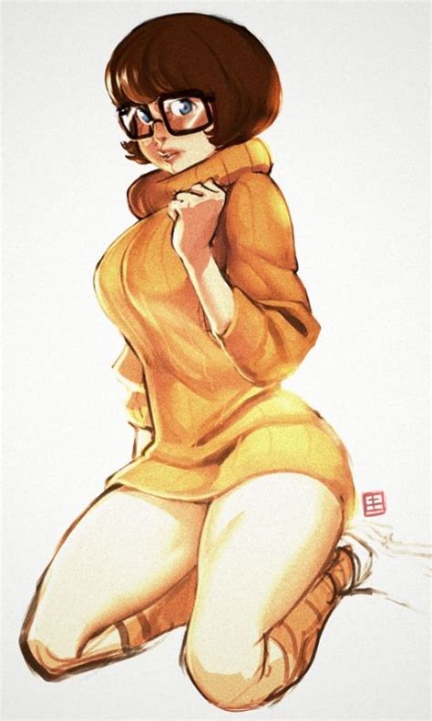 Velma Scooby Doo Geek Art Sexy Cartoons Sexy Art