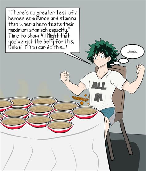 A Blog Dedicated To Bellies N Burps — And Here Is The Deku Sequence