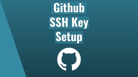 Github Ssh Key Setup Youtube