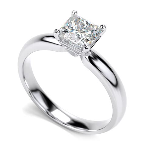 Princess Cut Solitaire Engagement Rings Images Galleries With A Bite