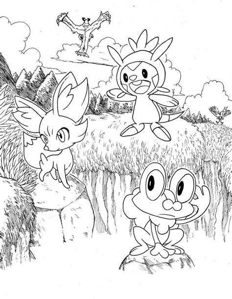 Pokemon Kanto Coloring Pages Coloring Pages