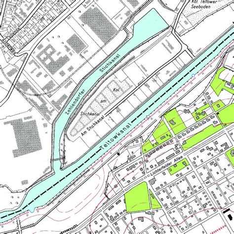 Karte der bundeswasserstraßen 1:10 000. Bundeswasserstraßen Karte - WSA Spree-Havel ...