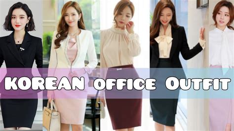 korean office outfit korean office dress korean casual dress for girls youtube
