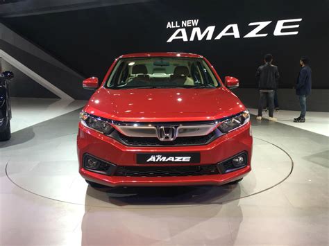 New Honda Amaze Unveiled At Delhi Auto Expo 2018 See Pictures Of All