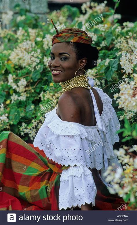 West Indies Martinique People Woman Stock Photos And West Indies
