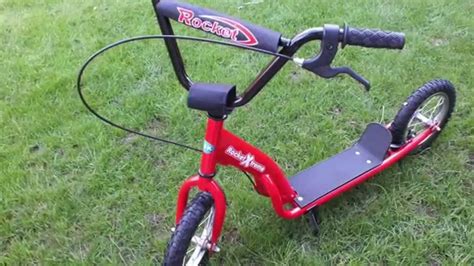 Rocket Bmx Xtreme Scooter Review Video Youtube