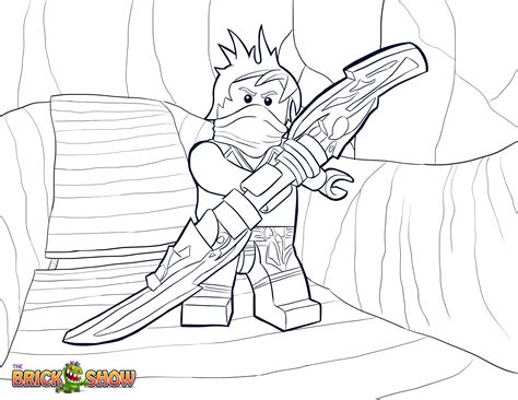 Lego Ninjago Coloring Page Free Printable Lego Ninjago Color Sheets