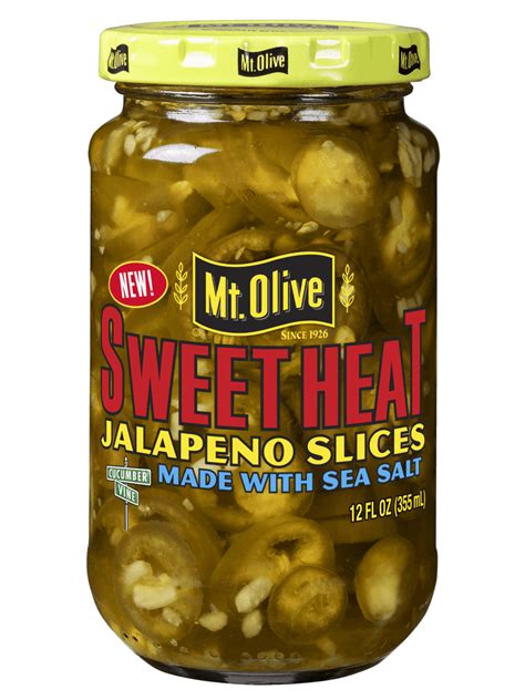 Sweet Heat Jalapeno Peppers Mt Olive Pickles