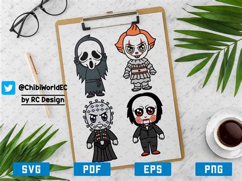 Baby Horror Characters Svg Halloween Characters Svg Horror Etsy