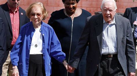 James earl jimmy carter, jr. Jimmy and Rosalynn Carter celebrate 73 years of marriage