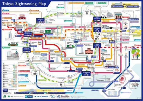 Printable Map Of Tokyo Attractions Hot Sex Picture