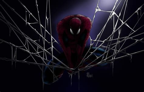 Spiderman Shoots Spider Web Hd Superheroes 4k Wallpapers Images