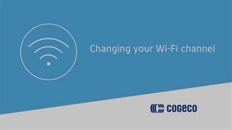Cogeco Changing Your Wi Fi Channel Youtube