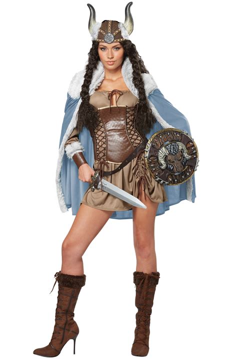 Viking Vixen Adult Costume Purecostumes Com