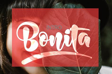 Bonita Bold Unique Brush Script Font - Mockup Free Downloads