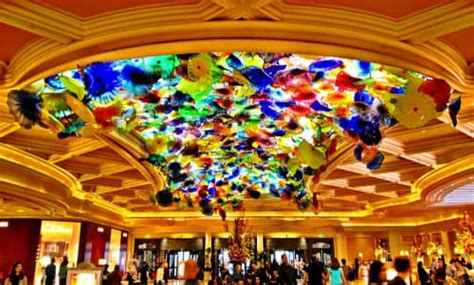 Bellagio Hotel Las Vegas Glass Ceiling