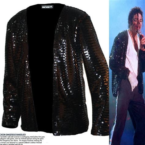 Mj Michael Jackson Ceket Billie Jean Ceket Siyah Ceket Ve Eldiven